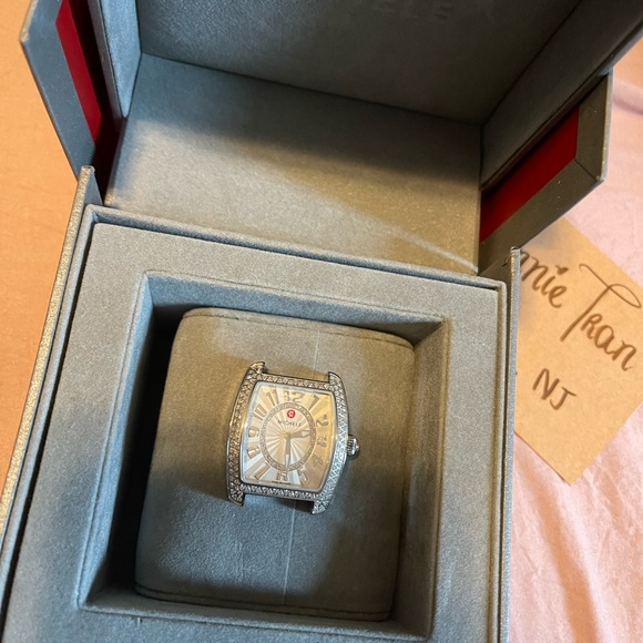 Michele face head watch - Picture 3 of 8